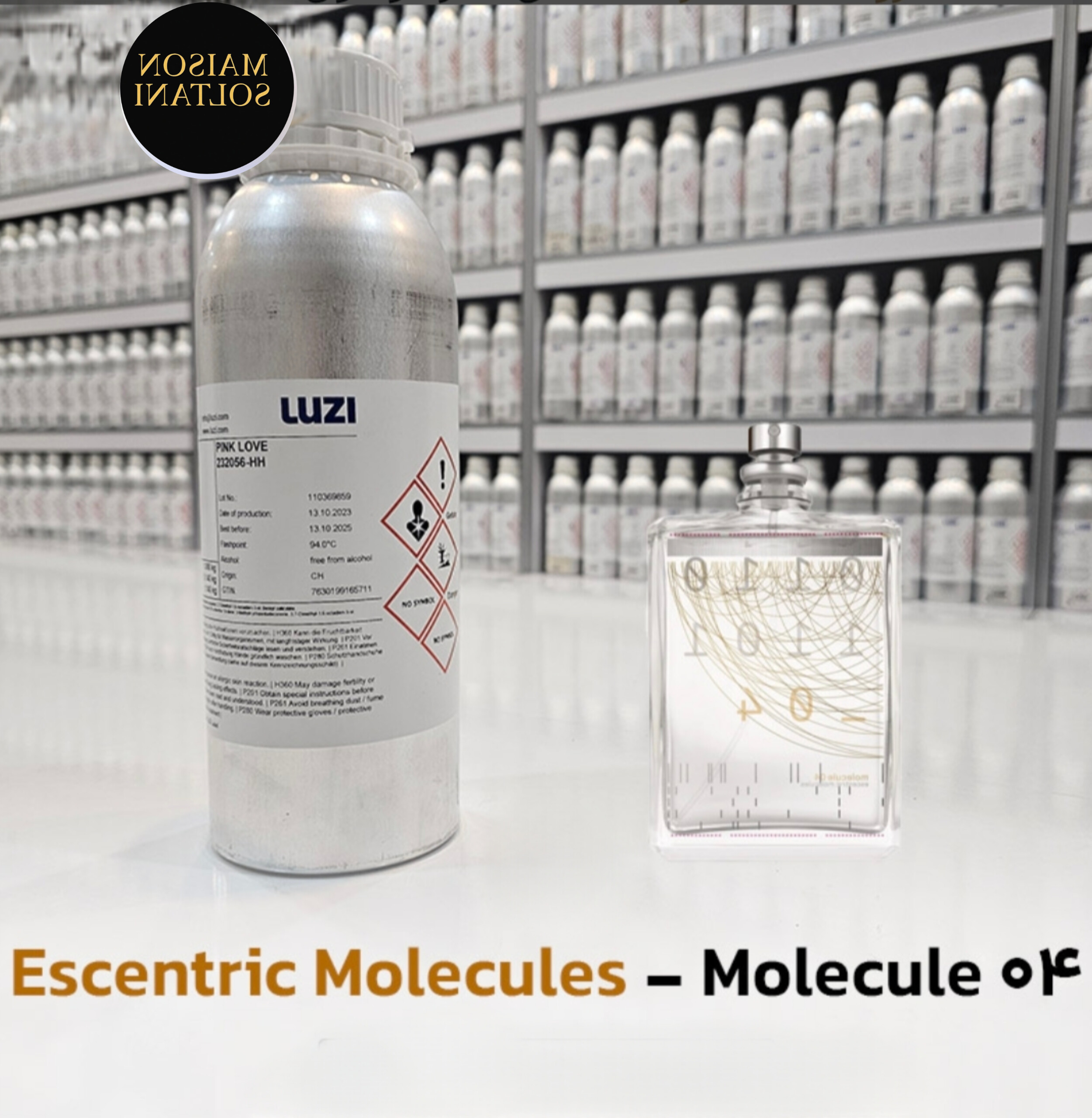 عطر مولکول ۰۴ شرکت لوزی ۱۰۰ میل