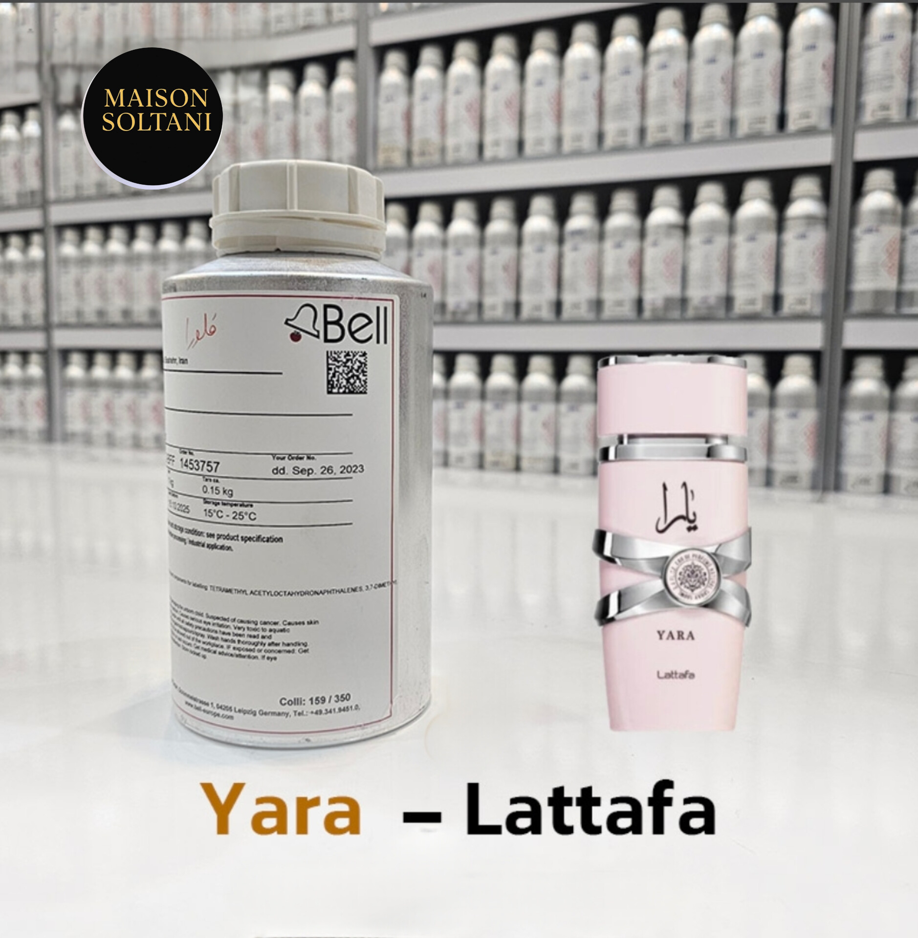 عطر لطافه یارا صورتی – اسانس شرکت  ۱۰۰ میل
